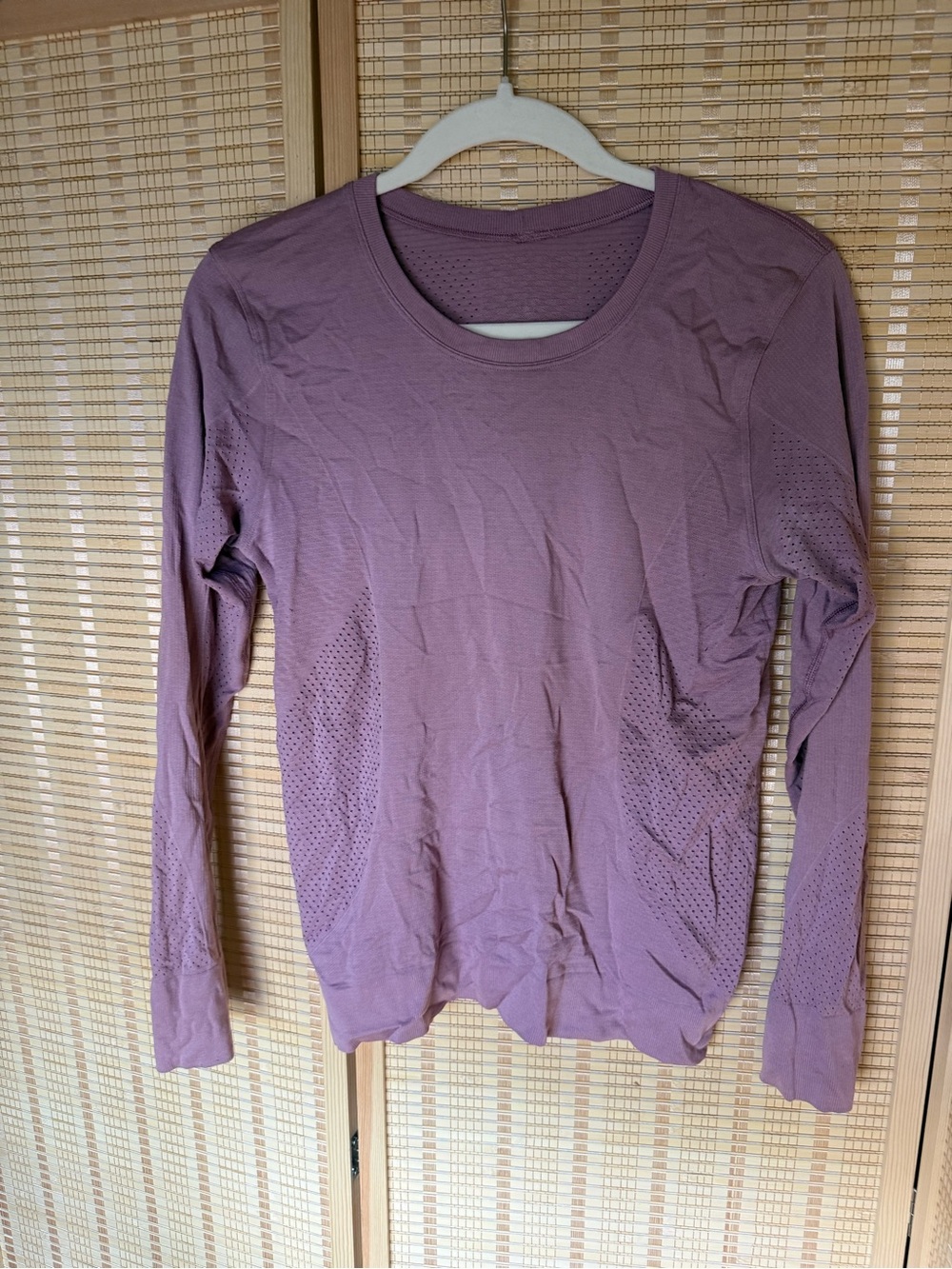 Women’s Lululemon Long Sleeve Performance Top - Mauve